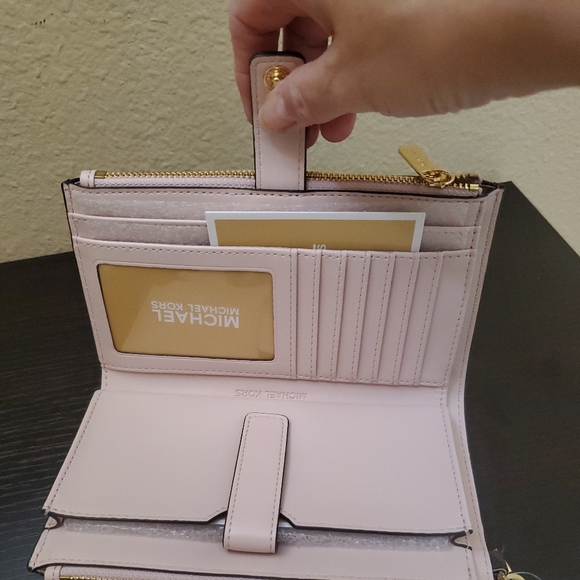 Michael kors Jet Set Double Zip Wristlet Wallet - Picture 7 of 10